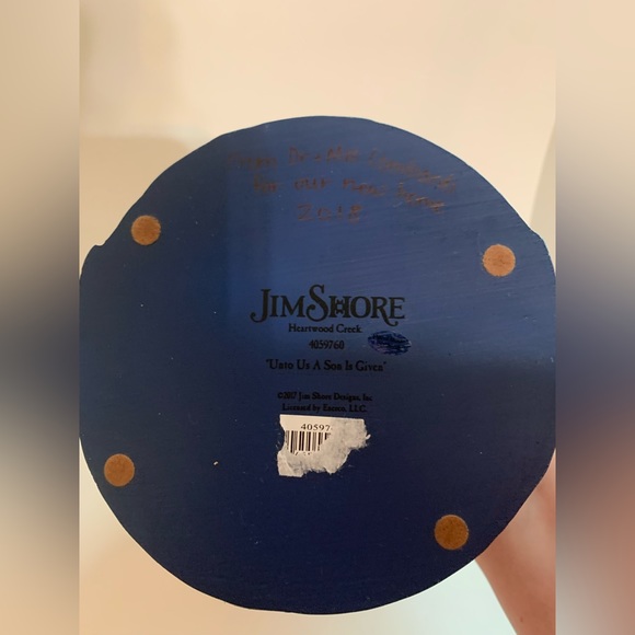 2017 Jim Shore Nativity Angel “Unto Us A Son Is Given” - Picture 6 of 8